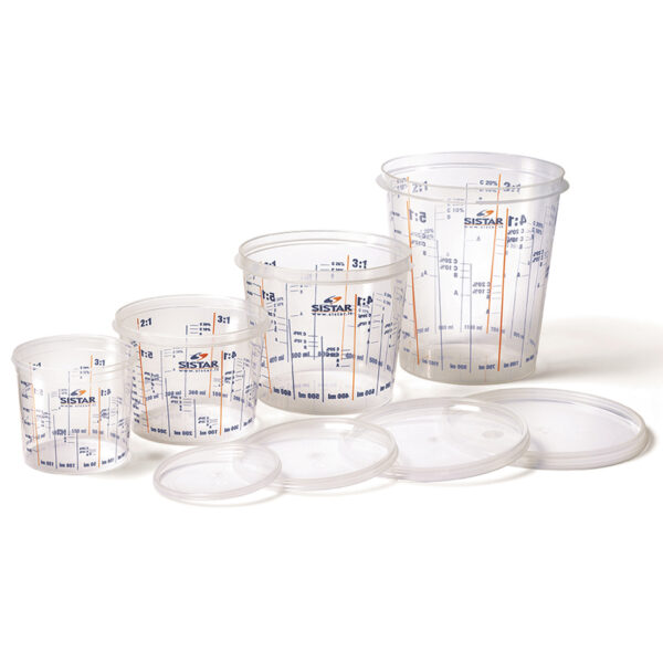 CONTENITORE GRADUATO 750 ML CON COPERCHIO