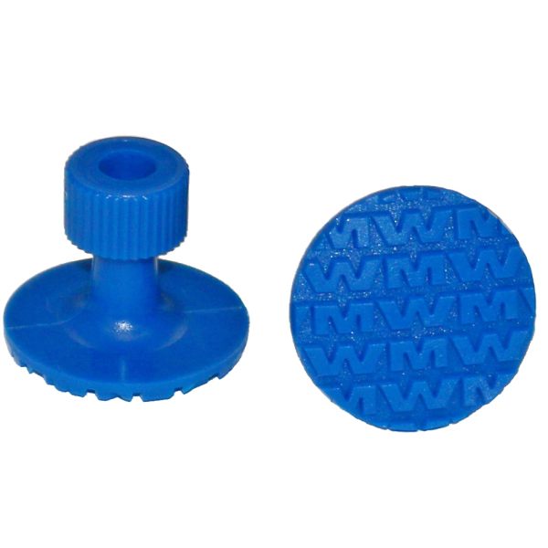 KIT 10 VENTOSE TONDE BLU FORTE TRAZ. D.26