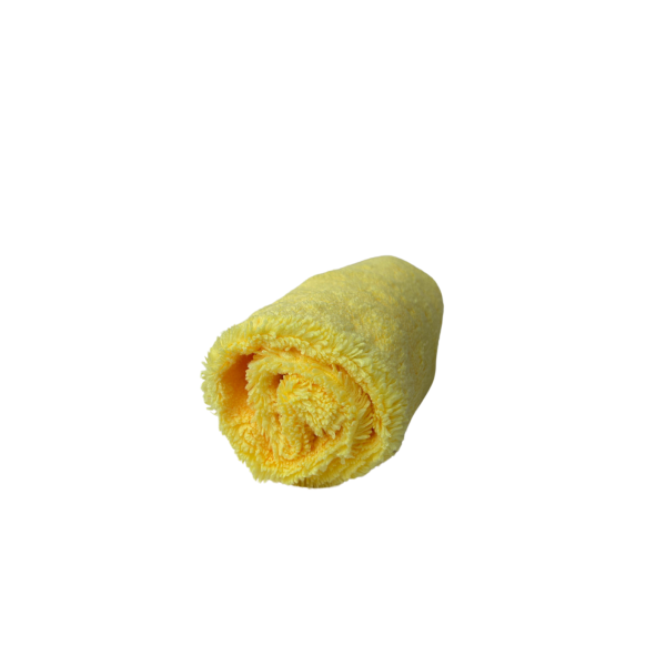 PANNO IN MICROFIBRA GIALLO ''SUN'' SENZA CUCITURE 40x40 380GSM