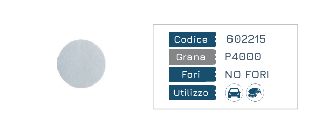 DISCO FLESSIBILE DA FINITURA D.75 NO FORI S4000 50 PZ.