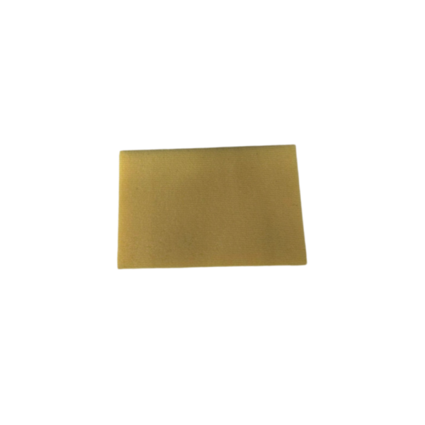 INTERFACCIA IN VELCRO GIALLA 122x75mm NO FORI