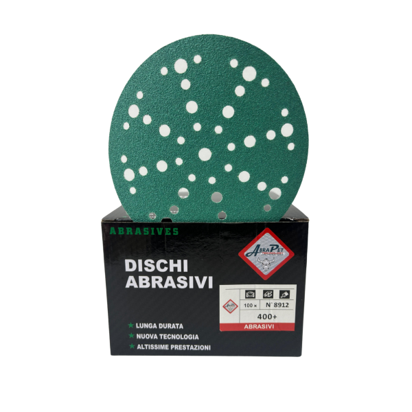 DISCO ABRASIVO GREEN BULL D.150mm GRANA 400